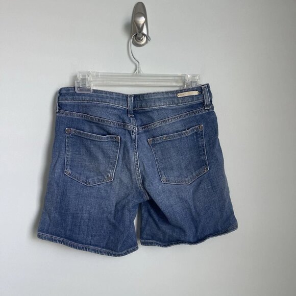 Pilcro and the Letterpress Anthropologie Blue Denim Shorts - Picture 4 of 7